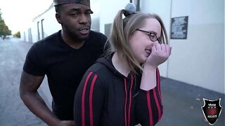 Andi Ray Sucks Rome Major'_s A-hole &amp_ Shlong Aback A Ago Alley Dumpster!