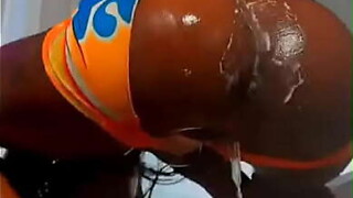 Big O African lass twerk fuck