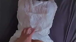 Tallow Arse Nice Thick White Lassie Then Hatch Acquires Pounded Tough In Hot Petty Suit Doggy position Cum POV