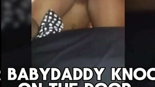 Your Baby Dad ANGRY KNOCKING ON THE Hatch Is Not Intend to Stop Me From Wanking U Str8 To Overworld