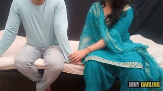 Damaad ji meri gaand maar lo, Please fuck me in the ass, opening hour anal-copulation by indian saas, real homemade sex episode
