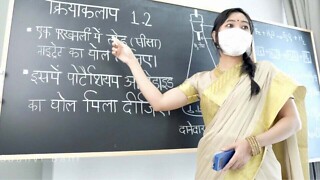 Desi Nice-looking Instructor teaching Sex Lessons ( Hindi Drama )