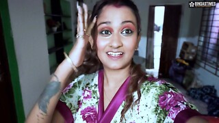 Sudipa's sex vlog on whence to fuck with massive 10-Pounder lover ( Hindi Audio )
