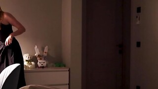 Cowardly stepson screwed his stepmom within a thunderstorm