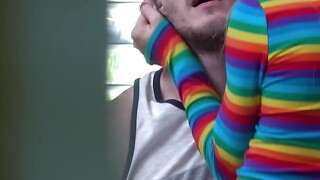 Father Catches Diminutive Young Getting Pounded by Her Step-brother - Kenzie Reeves