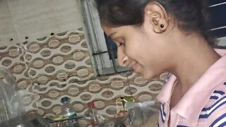 Untutored Desi Beutiful young lady sex