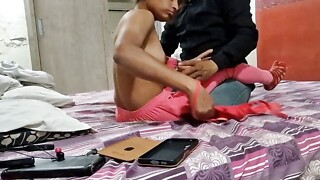 Desi Sexy Young lady Firm Hour Revel on