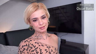 Brazilian blonde, Russah screwed by the giant rod in Brazil, Large Jahman (Anal, ATM, 1on1, monster cock, gapes)OB274