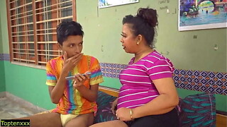 Indian Chiken Young bonks his Stepsister! Viral Taboo Sex