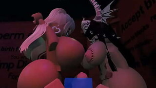 I had a hawt trio with my doxies (roblox futa)